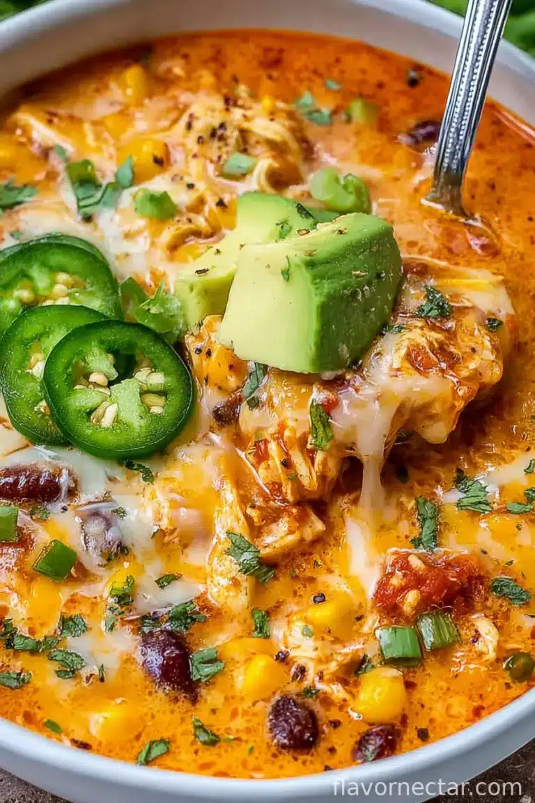 Creamy Chicken Enchilada Soup