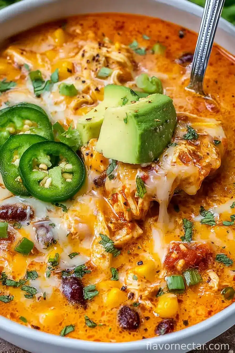Creamy Chicken Enchilada Soup