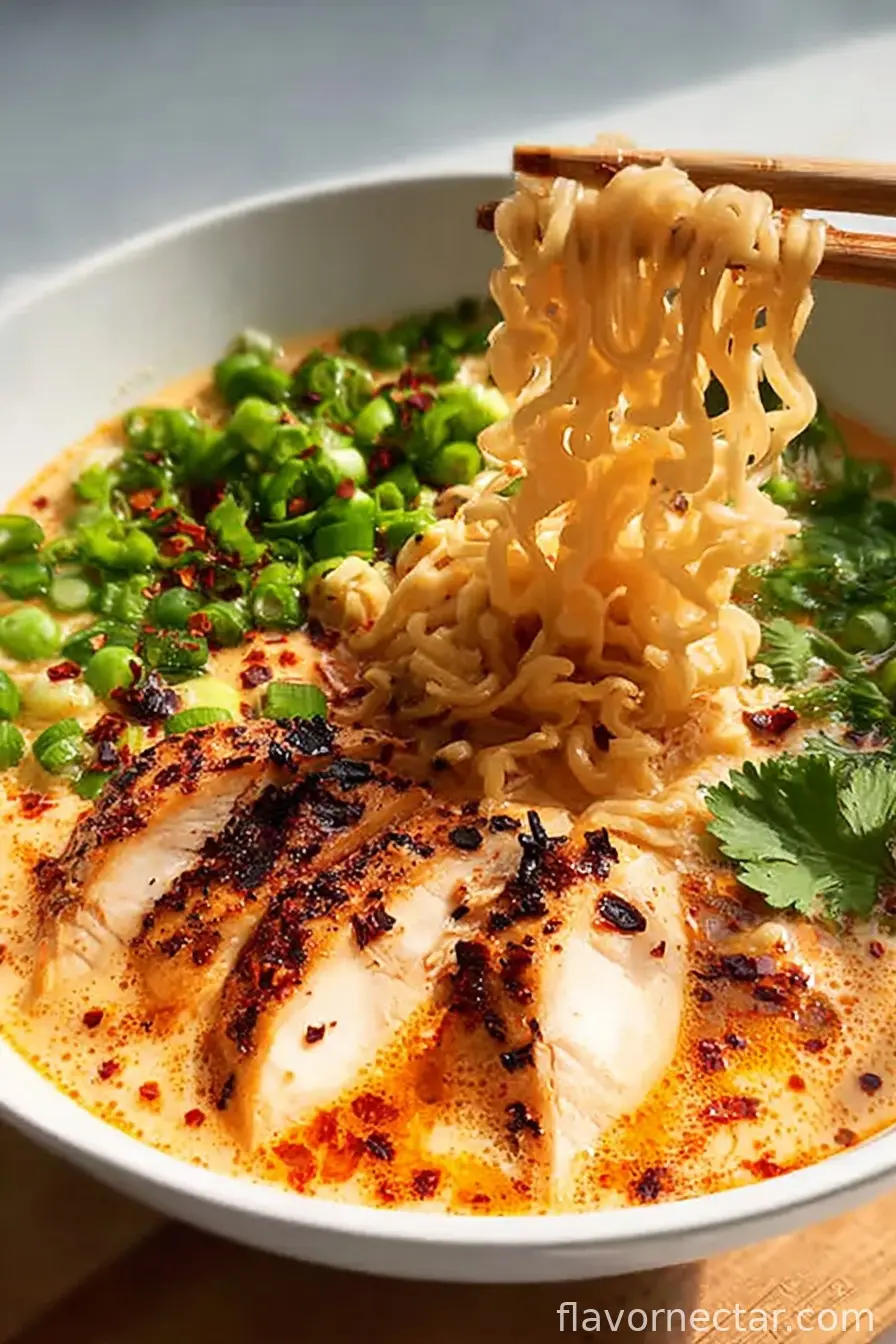 Creamy Marry Me Chicken Ramen