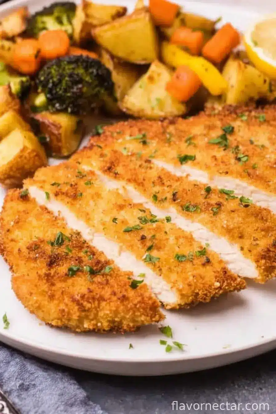 Crispy Air Fryer Chicken Cutlets