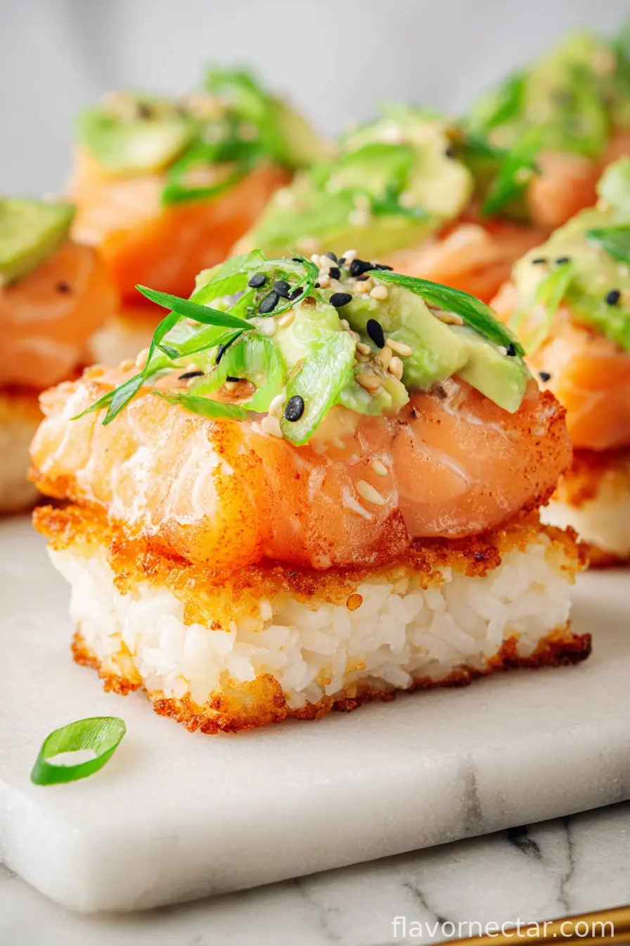 Crispy Rice Salmon