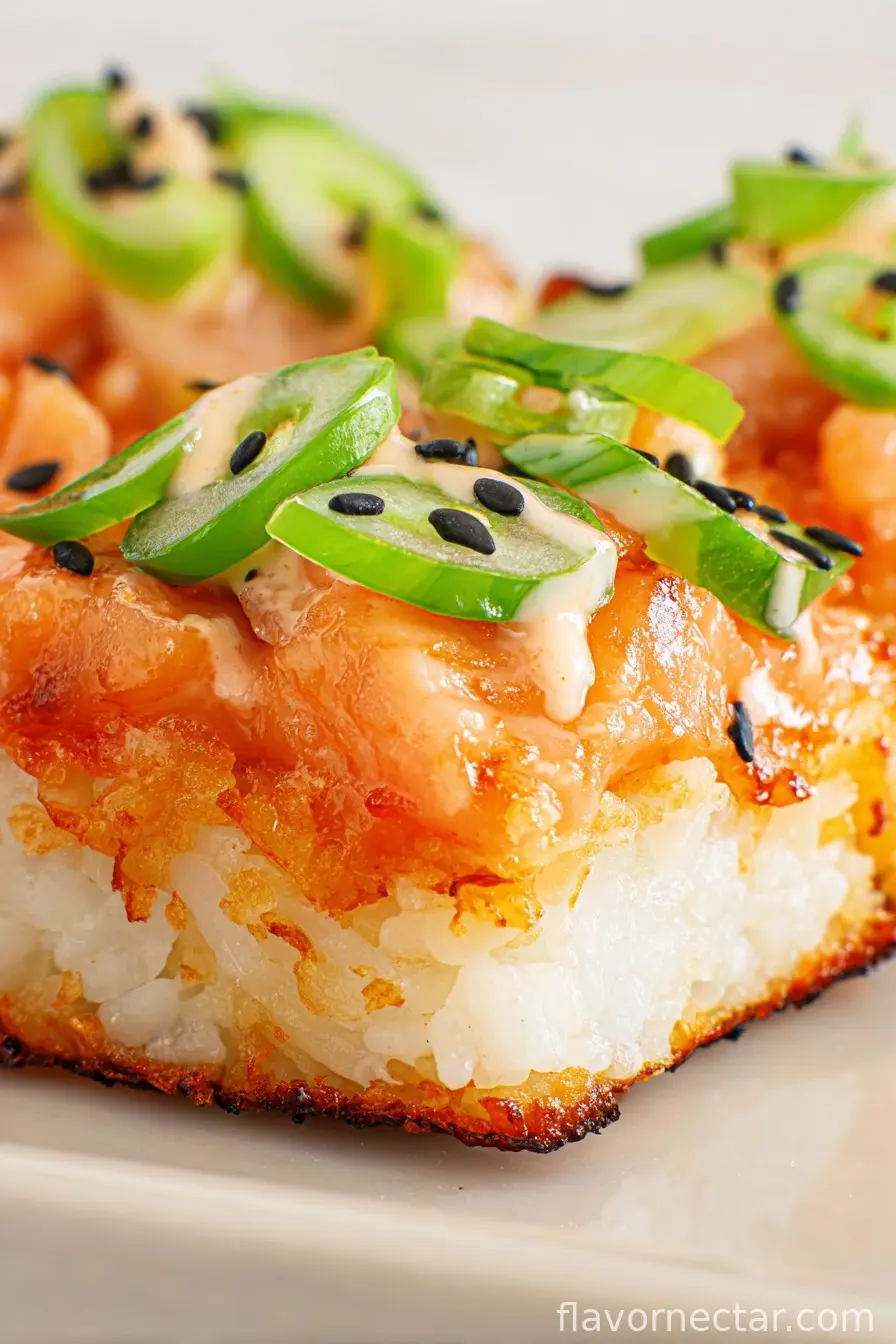 Crispy Rice Salmon