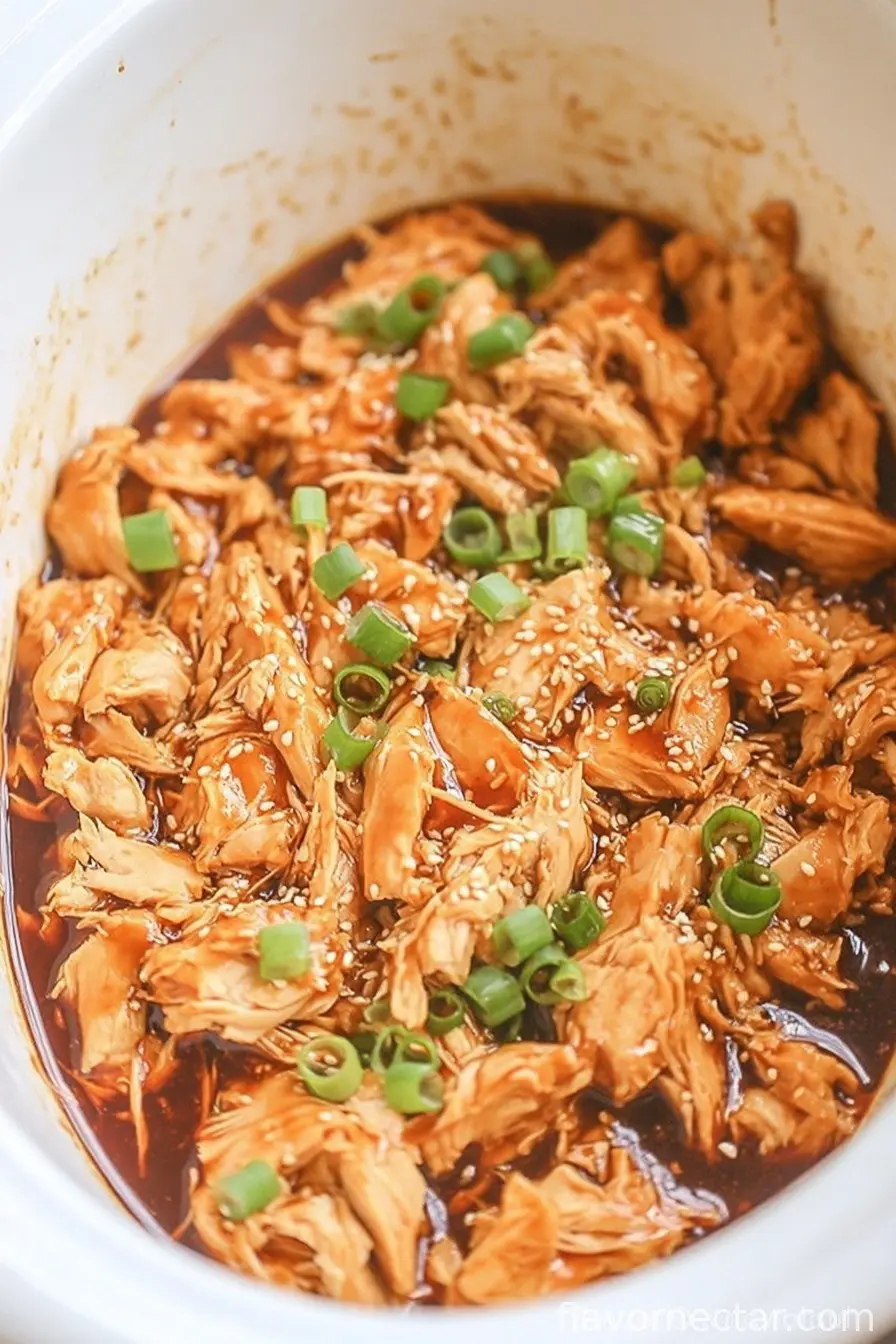 Crockpot Bourbon Chicken