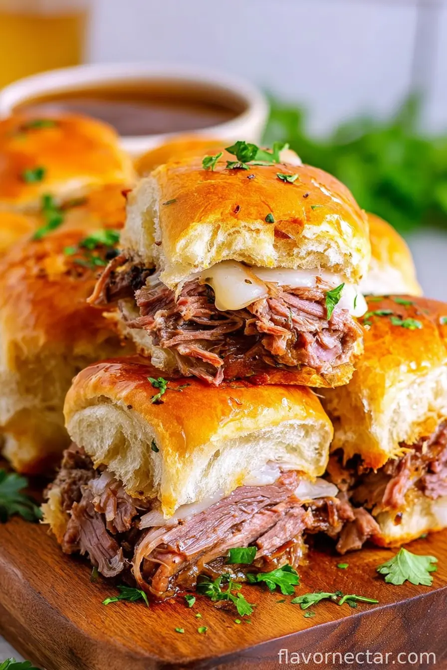 Easy French Dip Sliders Recipe