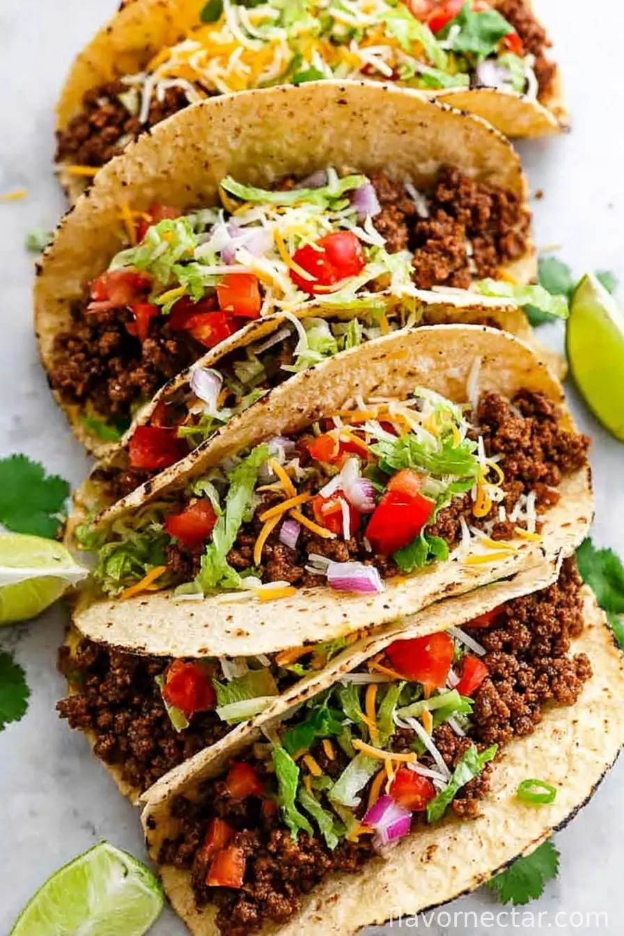 Easy Ground Beef Tacos