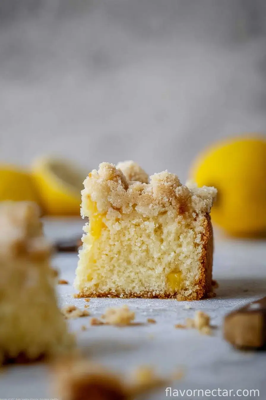 Lemon Crumb Cake