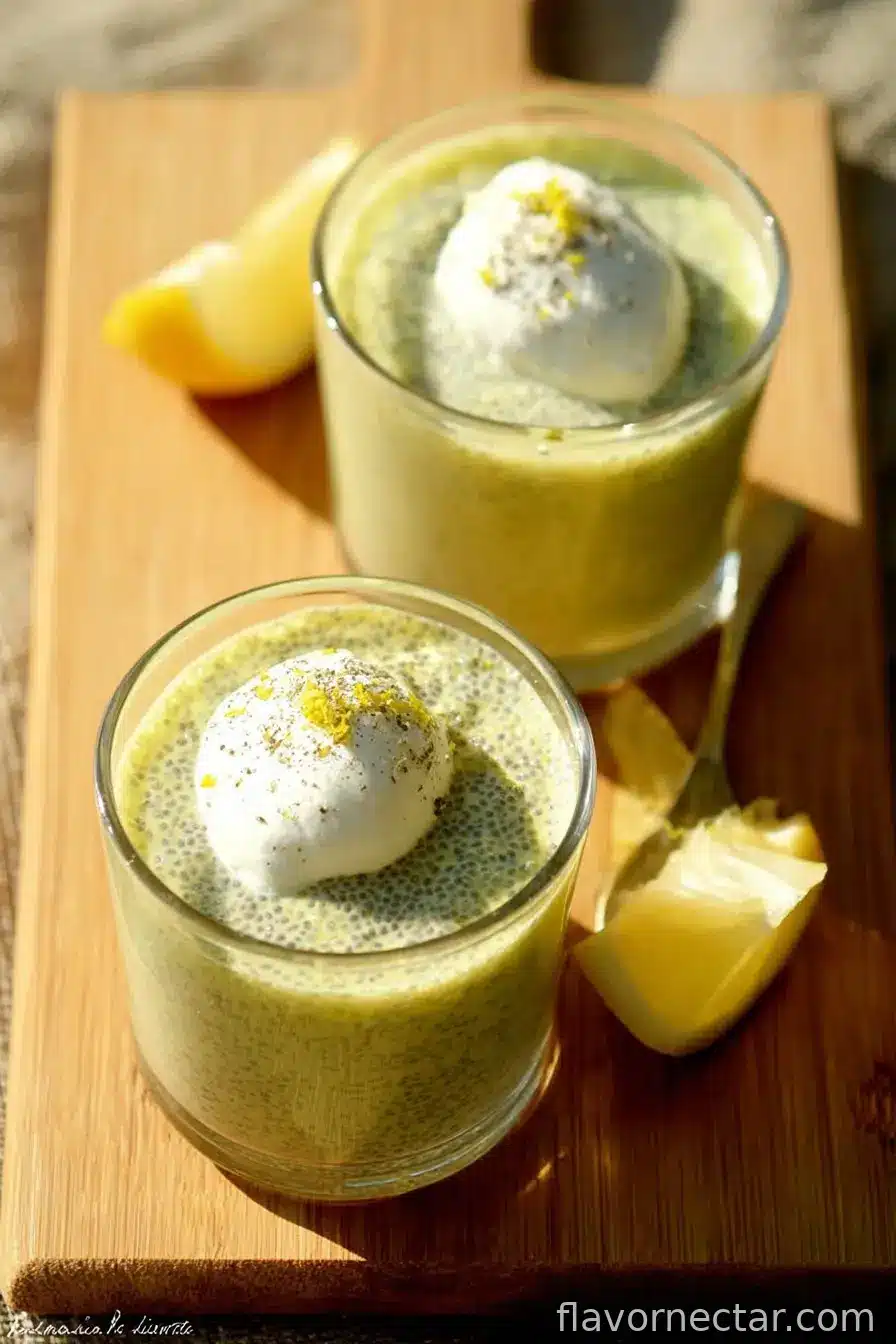 Lemon Curd Chia Pudding