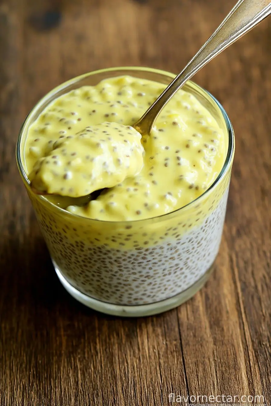 Lemon Curd Chia Pudding