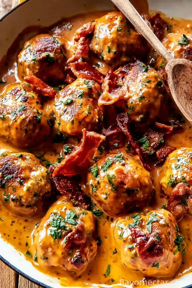 Marry Me Chicken Meatballs