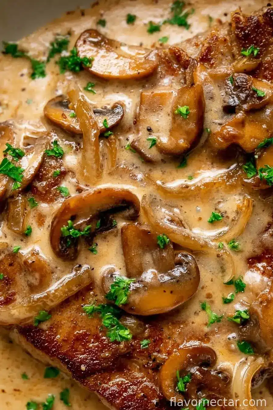Smothered Pork Steak