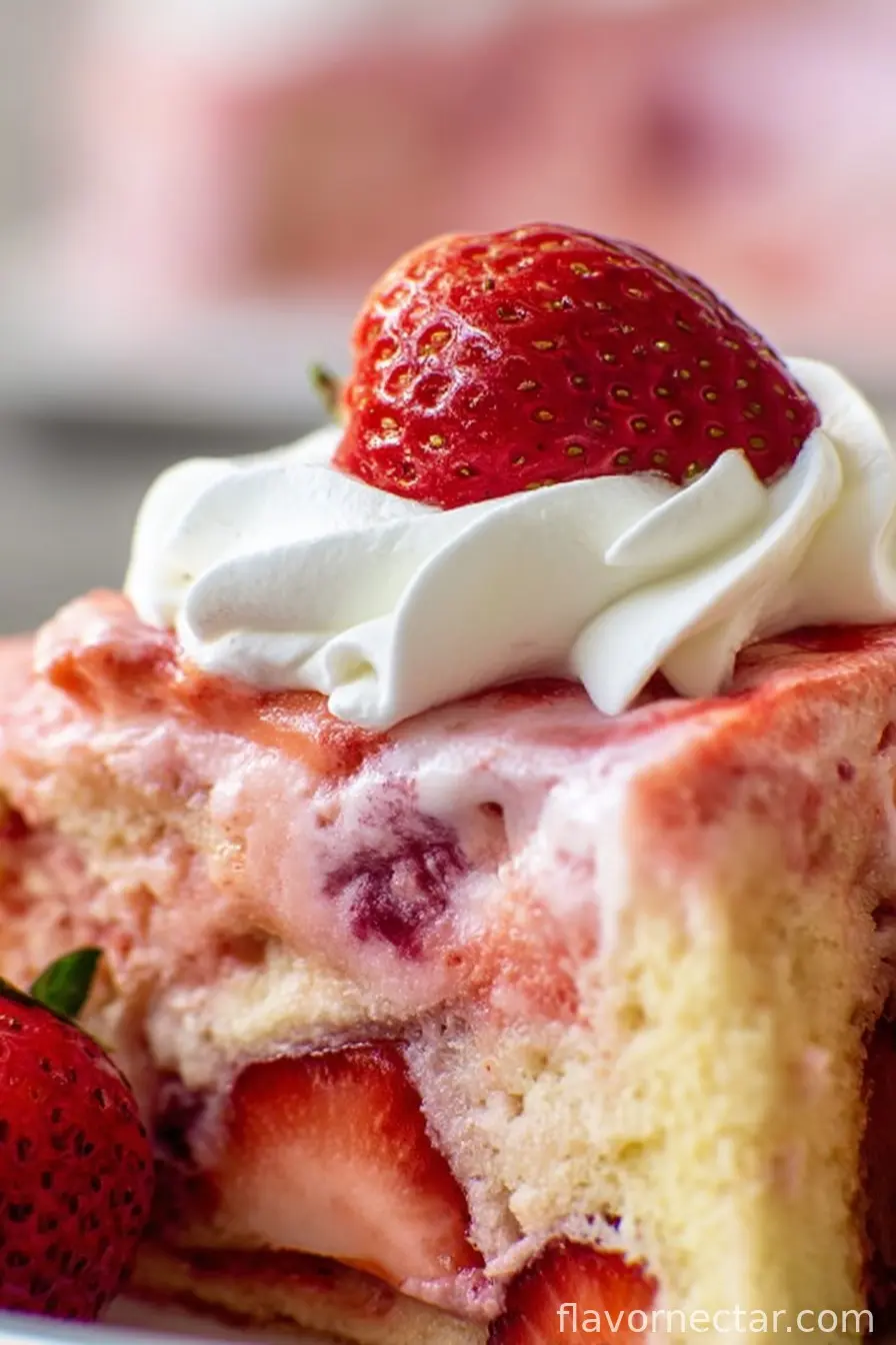 Strawberry Cheesecake Cake