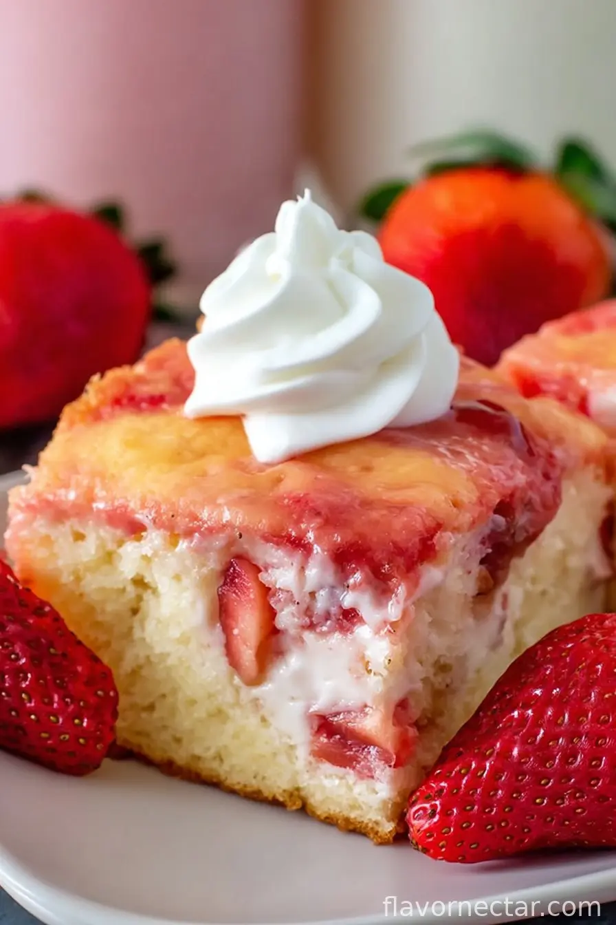 Strawberry Cheesecake Cake