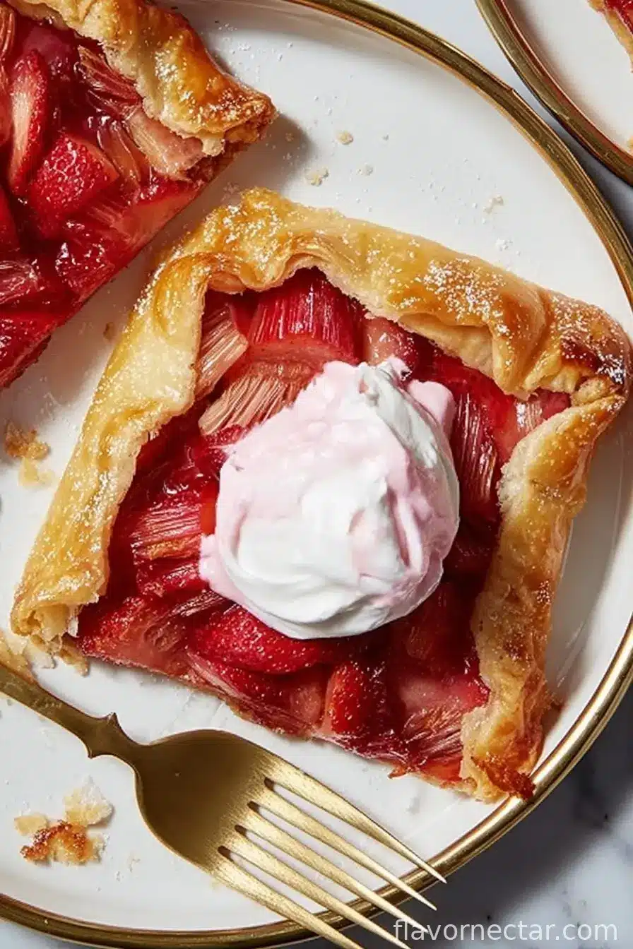 Strawberry-Rhubarb Galettes