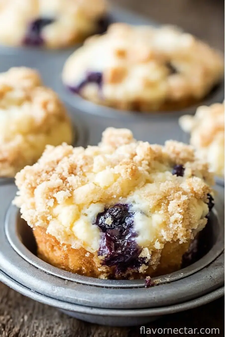 Blueberry Cream Cheese Muffins