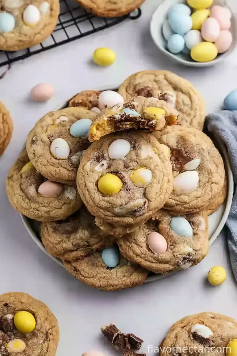 Cadbury Egg Cookies