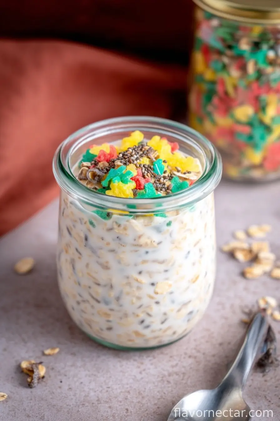 Cereal Milk Overnight Oats
