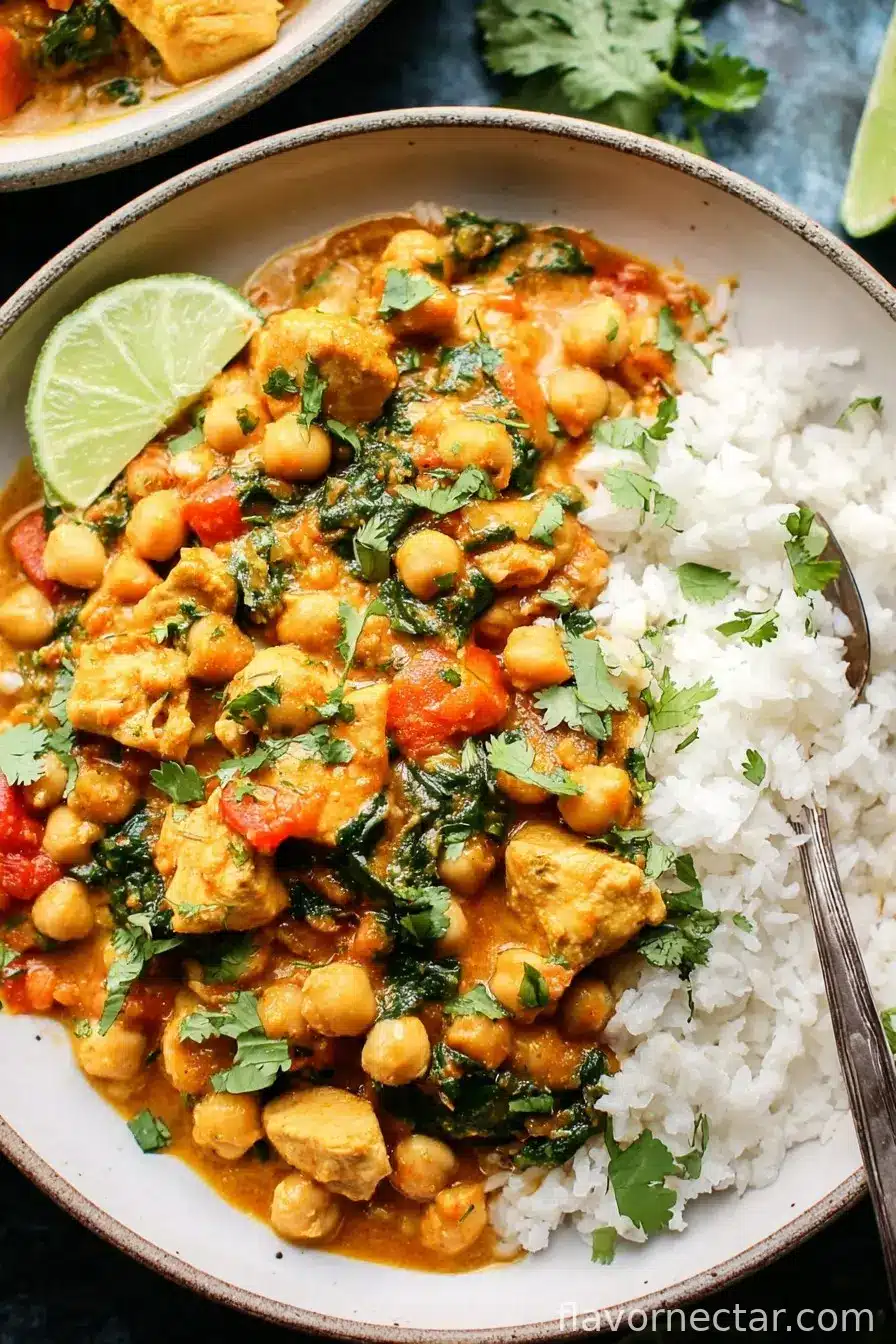 Chicken and Chickpea Curry