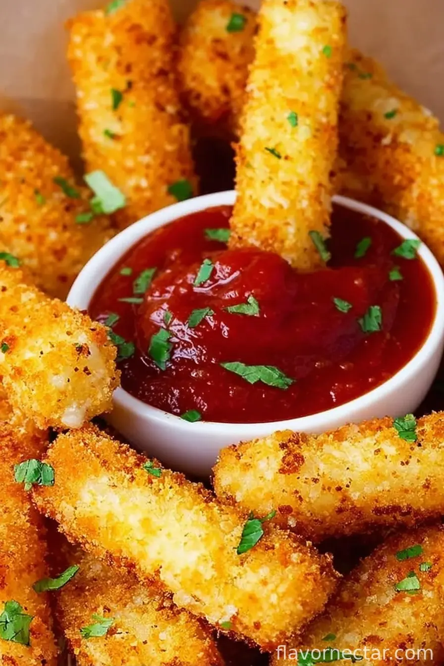 Crispy Fried Cheese Sticks Recipe
