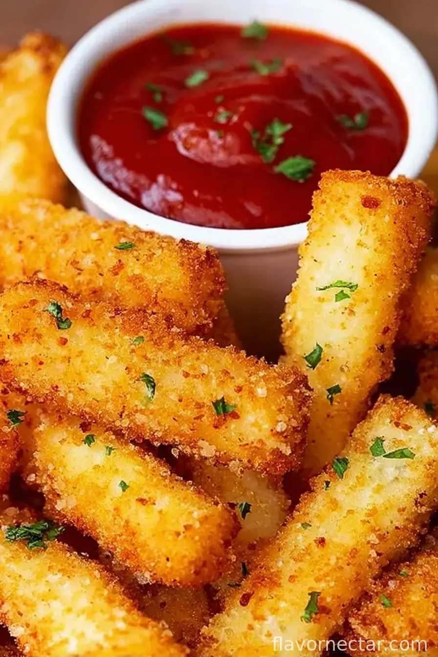 Crispy Fried Cheese Sticks Recipe