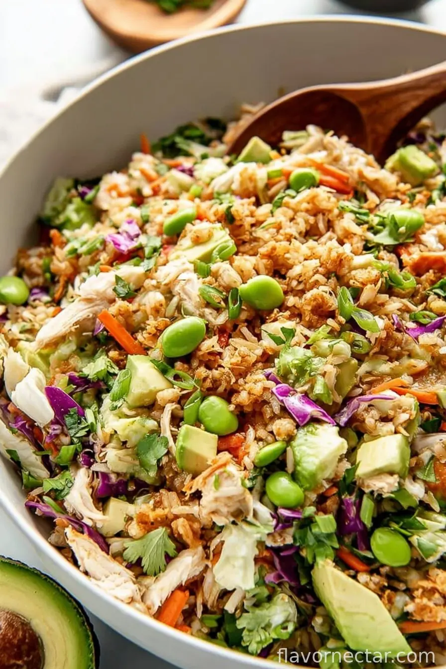 Crispy Rice Salad (High Protein)