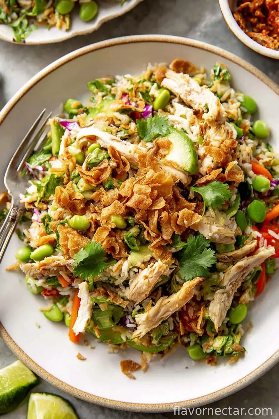 Crispy Rice Salad (High Protein)