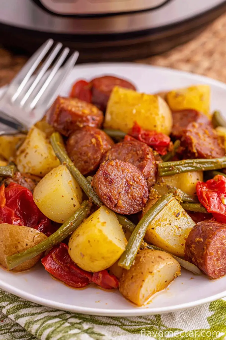 Crockpot Sausage and Potatoes