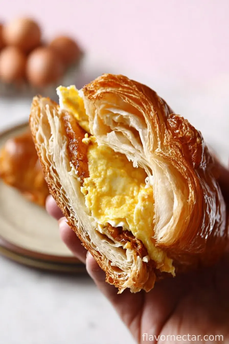 Croissant Breakfast Sandwich