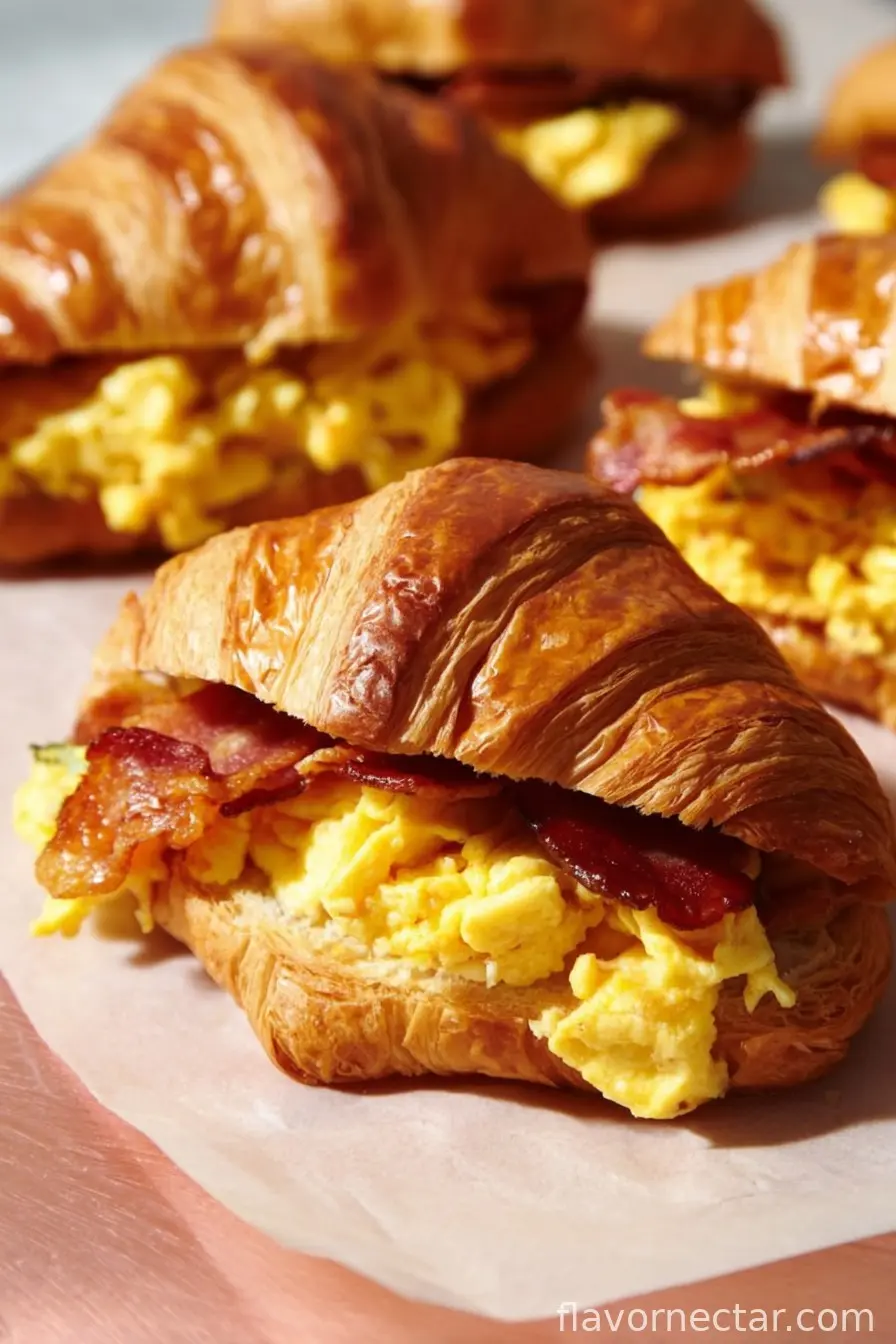 Croissant Breakfast Sandwich