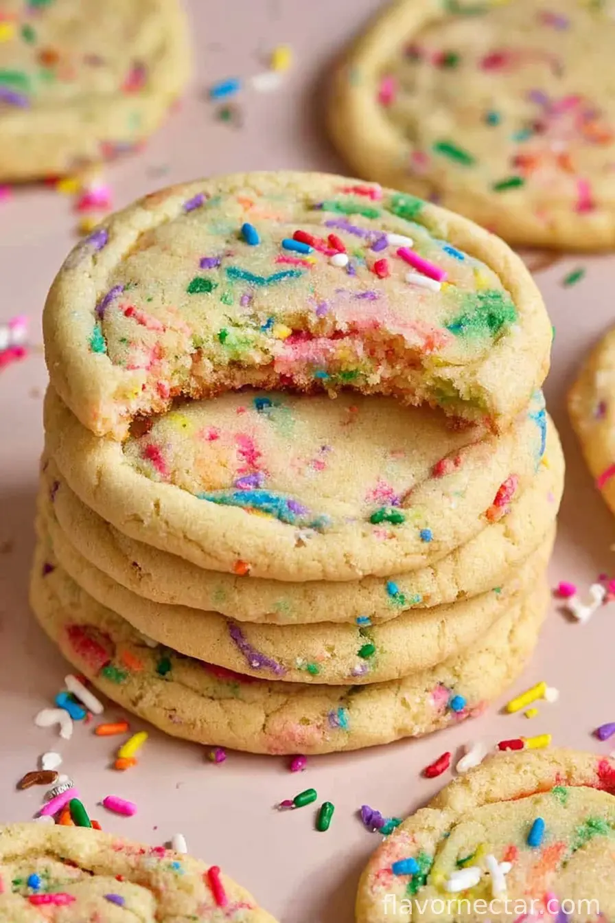 Funfetti Birthday Cake Cookies
