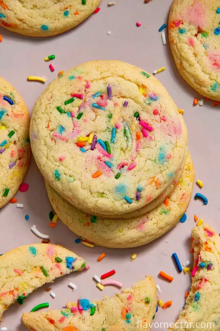 Funfetti Birthday Cake Cookies