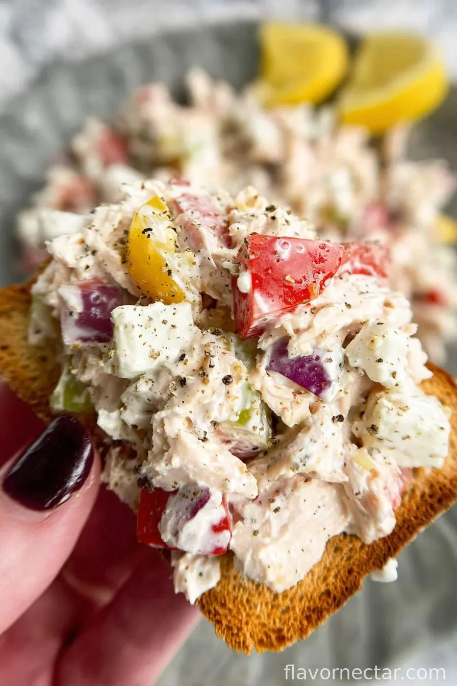 Italian Grinder Chicken Salad