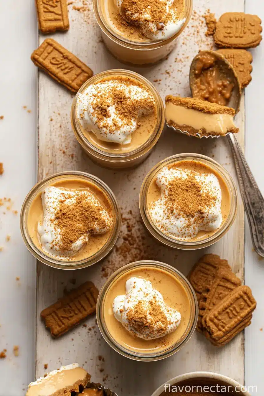 No-Bake Biscoff Cheesecake Cups
