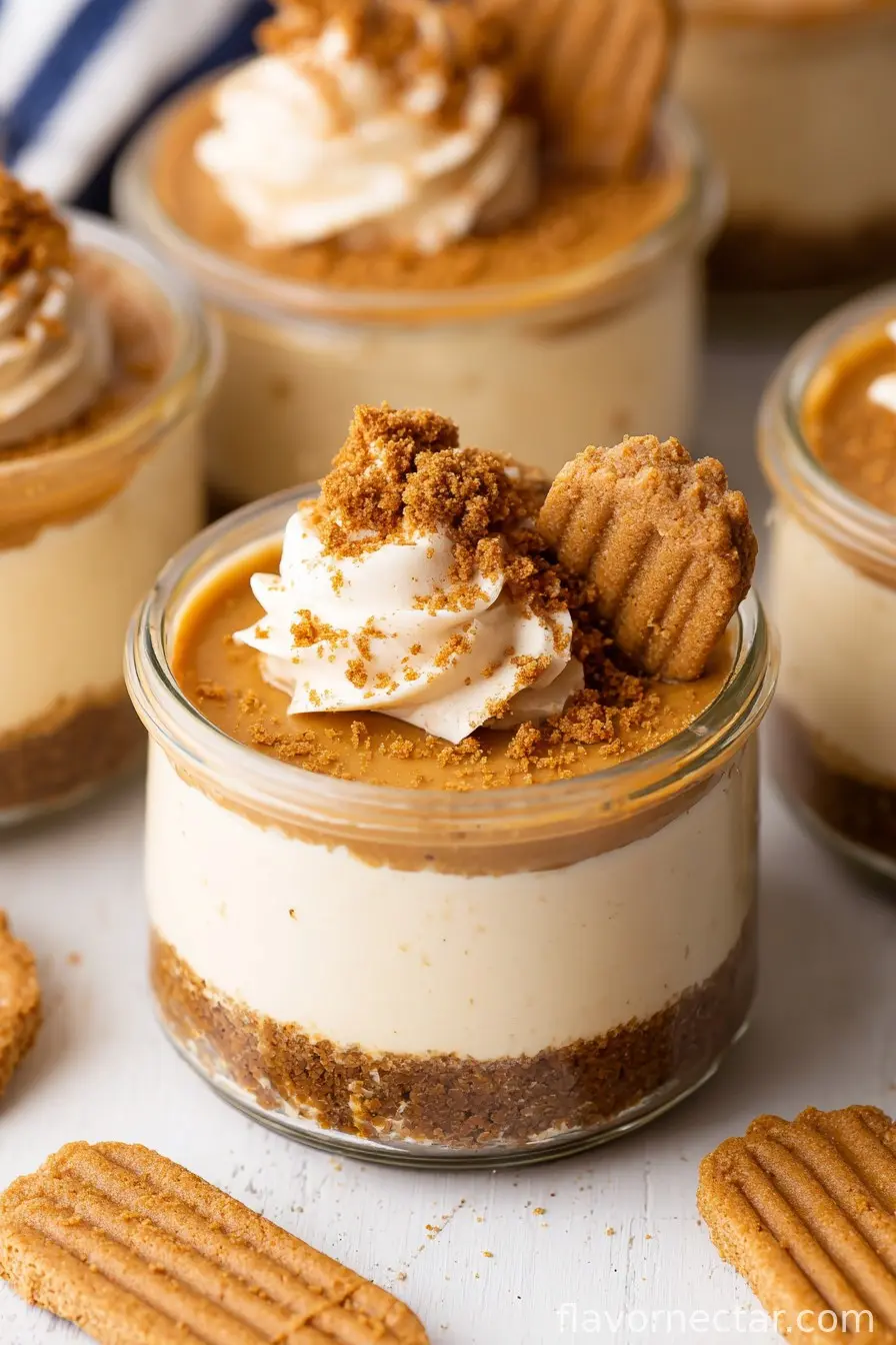 No-Bake Biscoff Cheesecake Cups