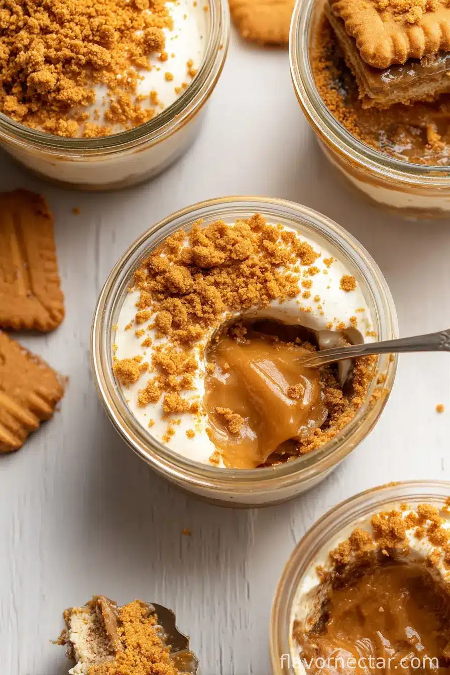 No-Bake Biscoff Cheesecake Cups