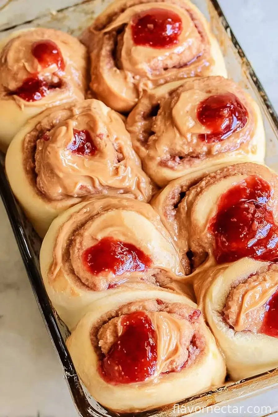 Peanut Butter and Jelly Rolls