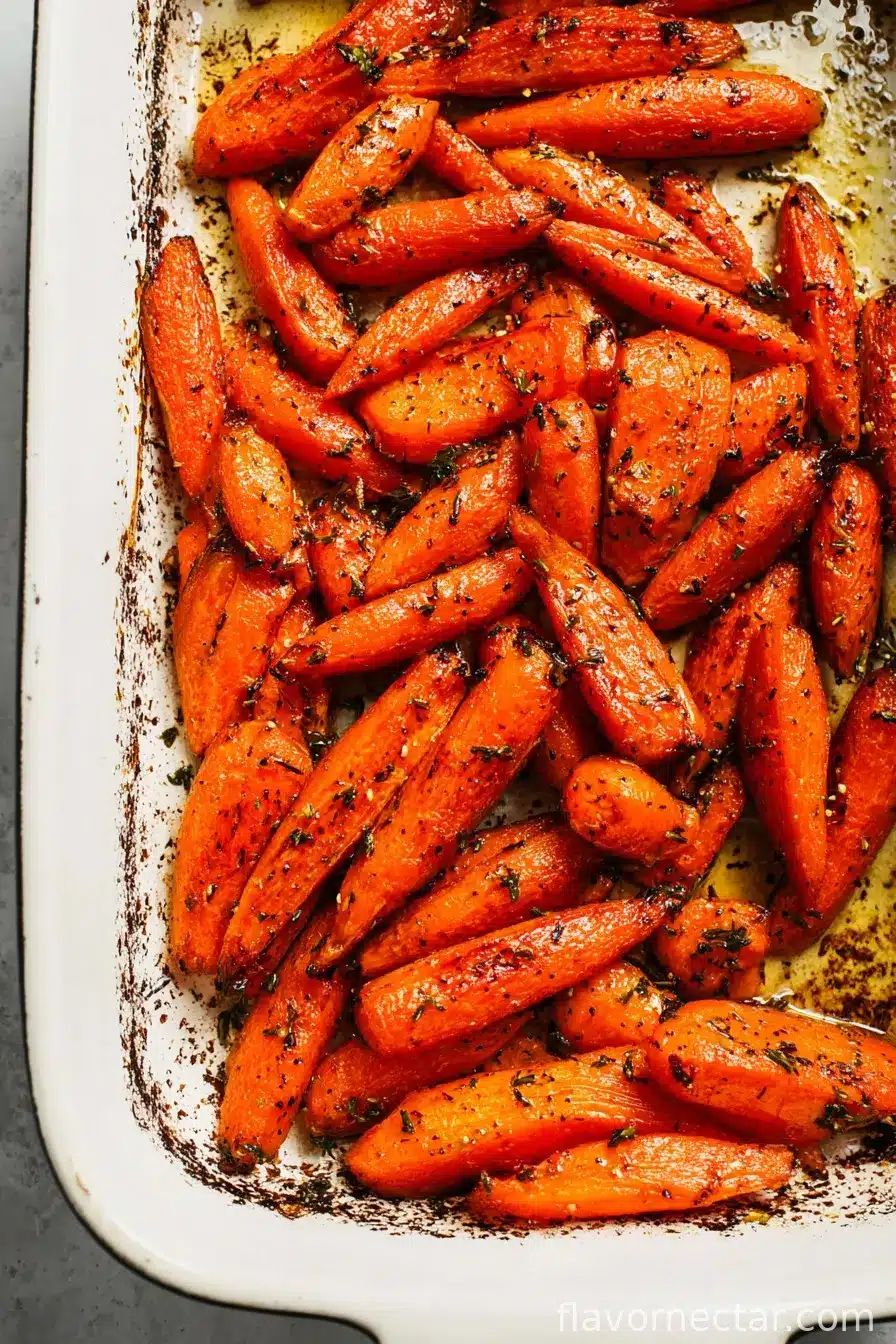 Simple Honey Roasted Carrots