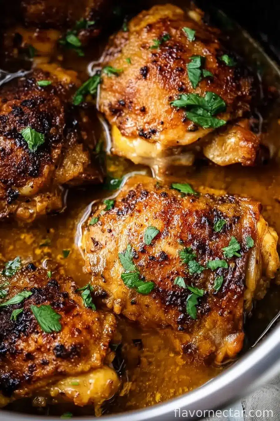 Slow Cooker Chicken Thighs