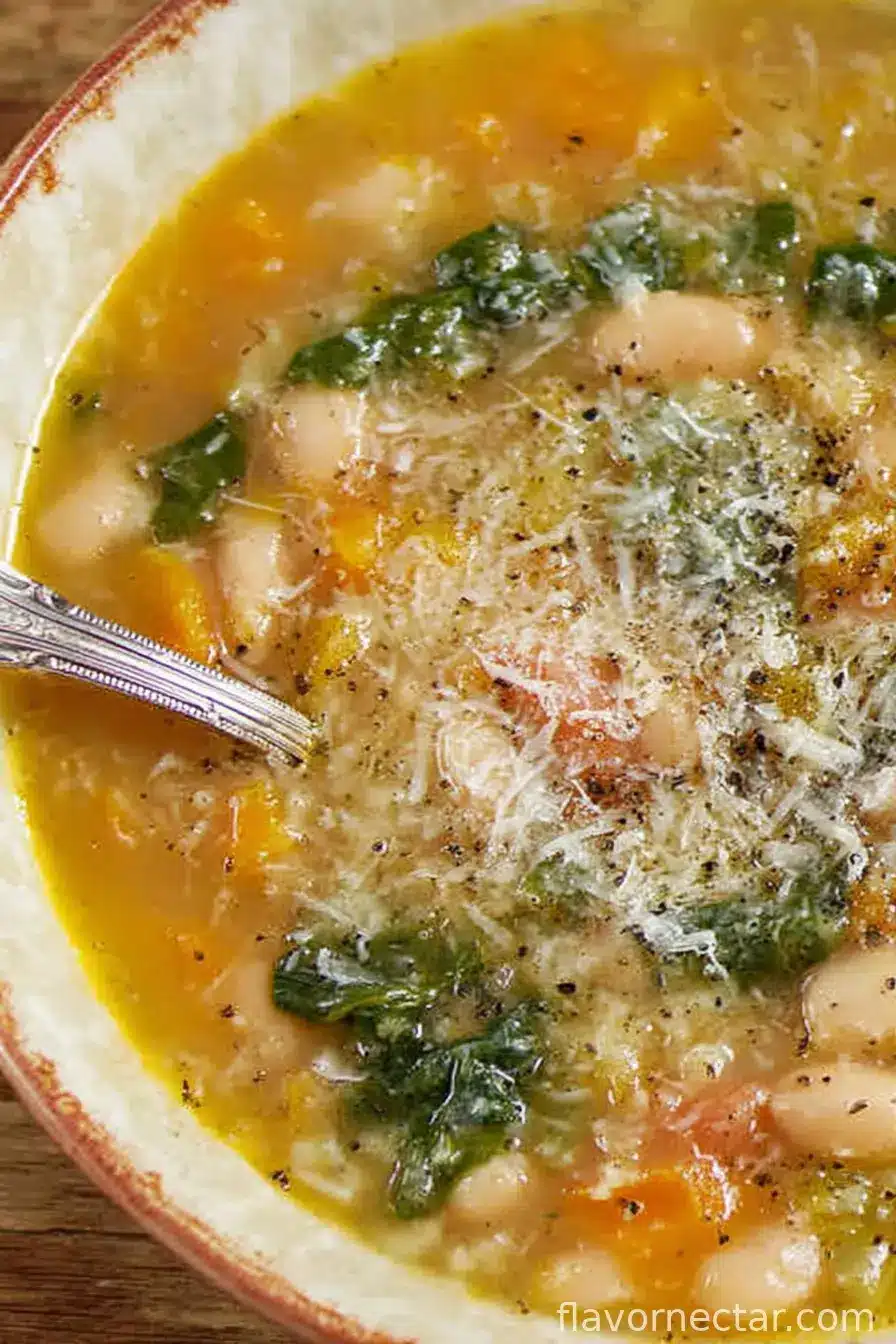 THE BEST WHITE BEAN SOUP