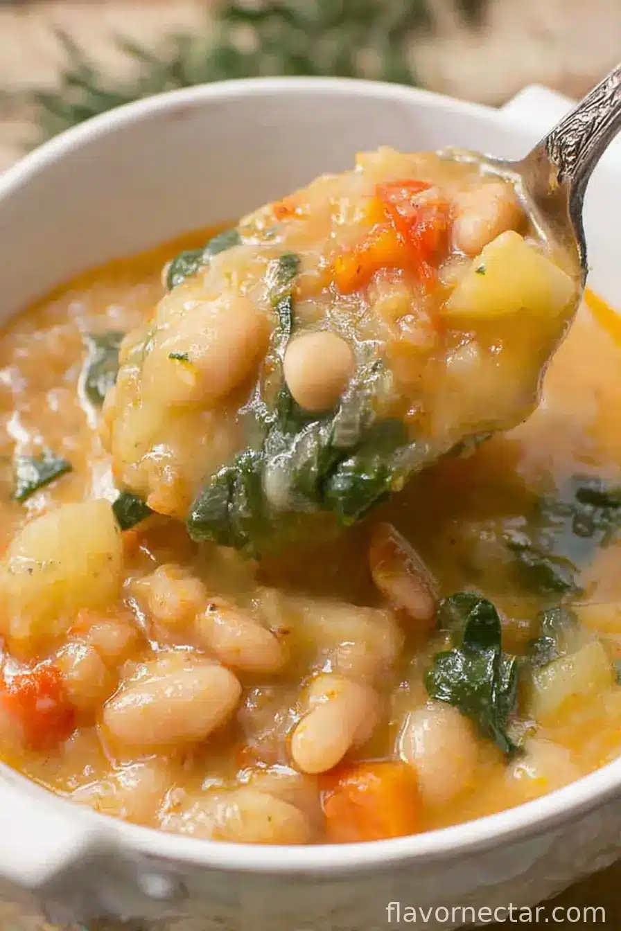THE BEST WHITE BEAN SOUP