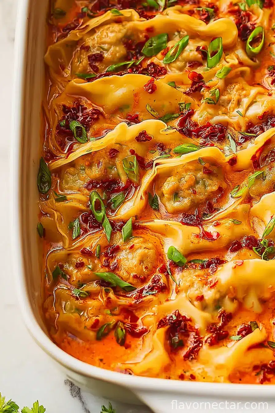 Viral Trader Joe's Dumpling Bake