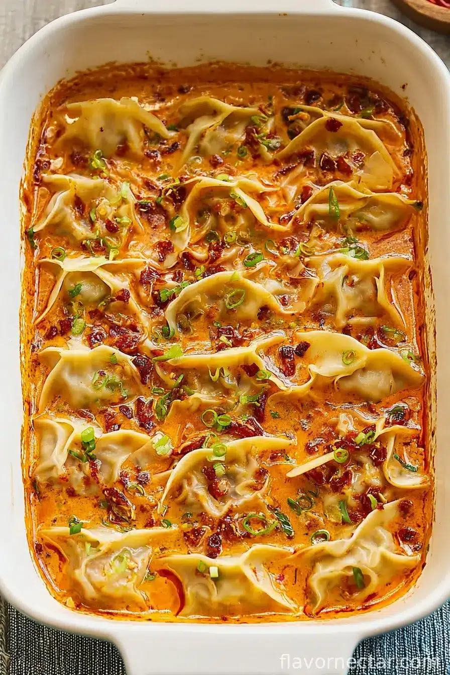 Viral Trader Joe's Dumpling Bake