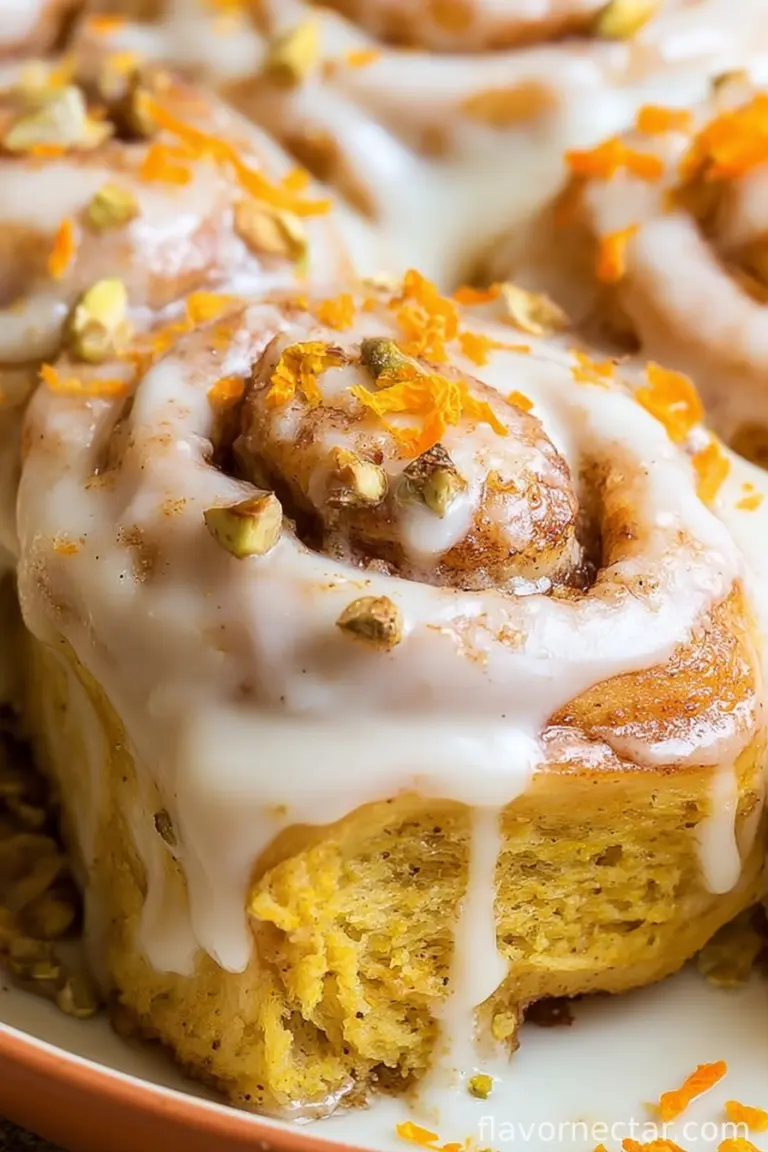 Carrot Cake Cinnamon Rolls
