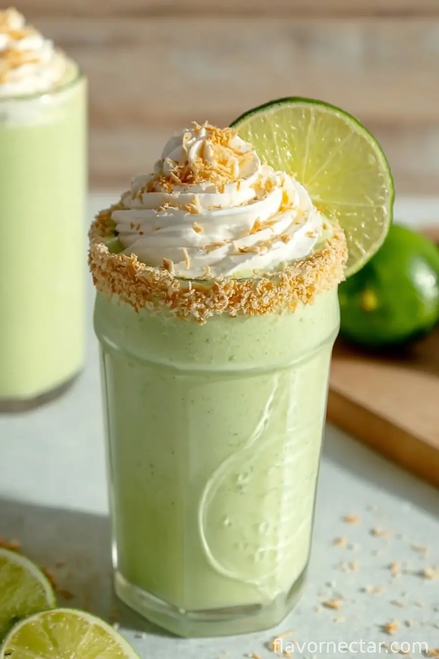Coconut Key Lime Pie Smoothie