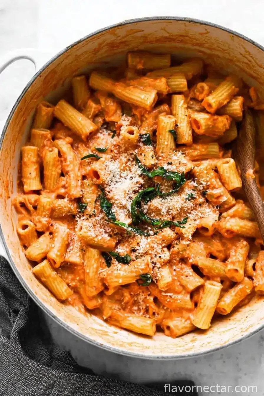 Creamy Roasted Red Pepper Pasta