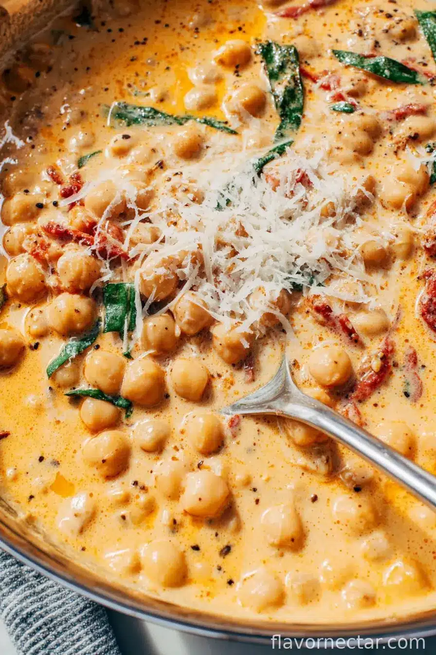 Marry Me Chickpeas (With Creamy Tuscan Sauce)