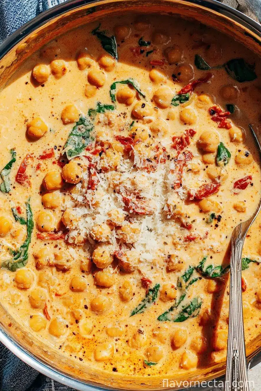 Marry Me Chickpeas (With Creamy Tuscan Sauce)
