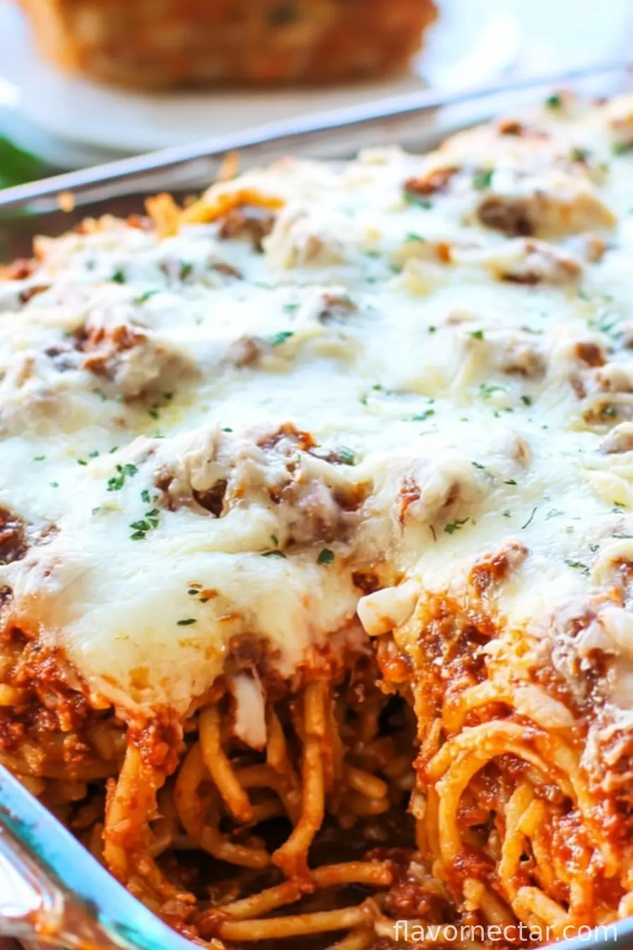 Million Dollar Baked Spaghetti