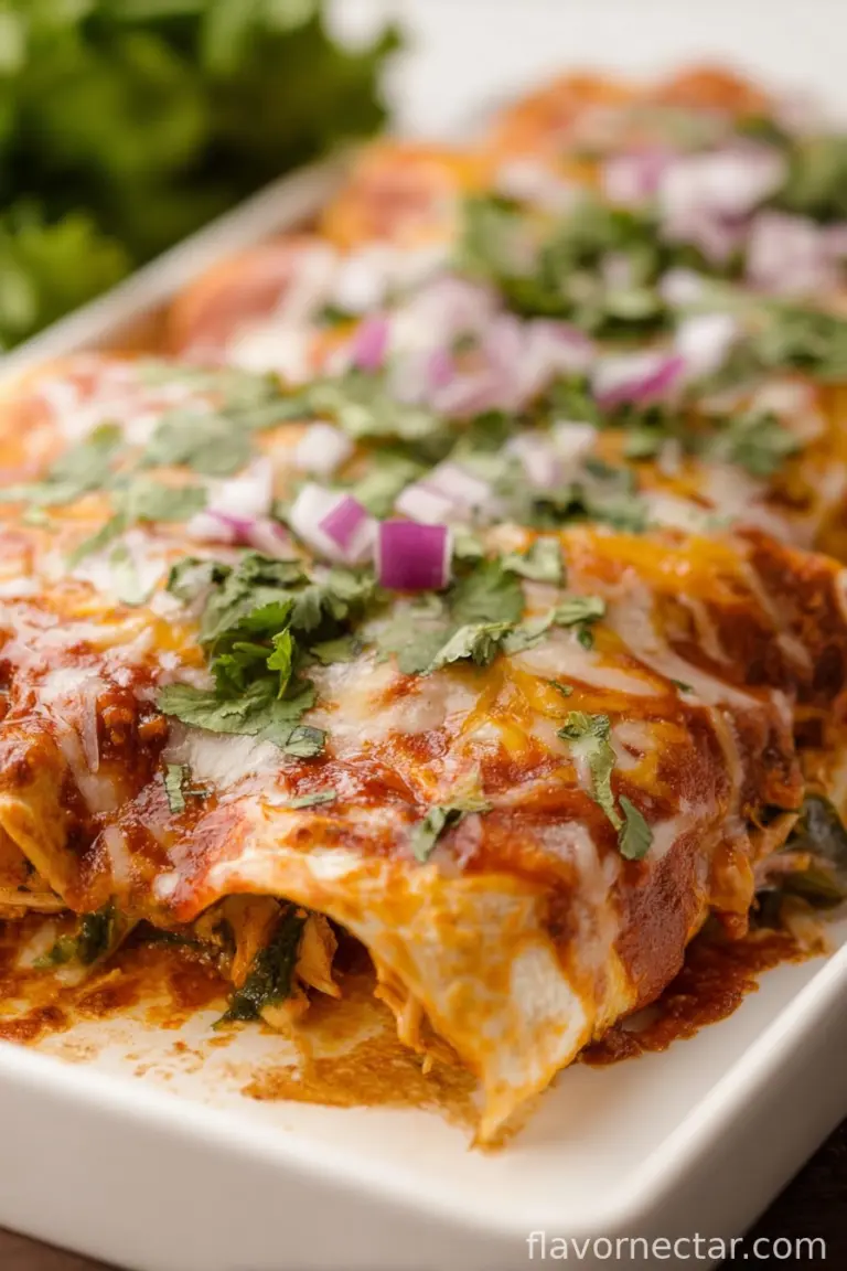 Rotisserie Chicken Enchiladas