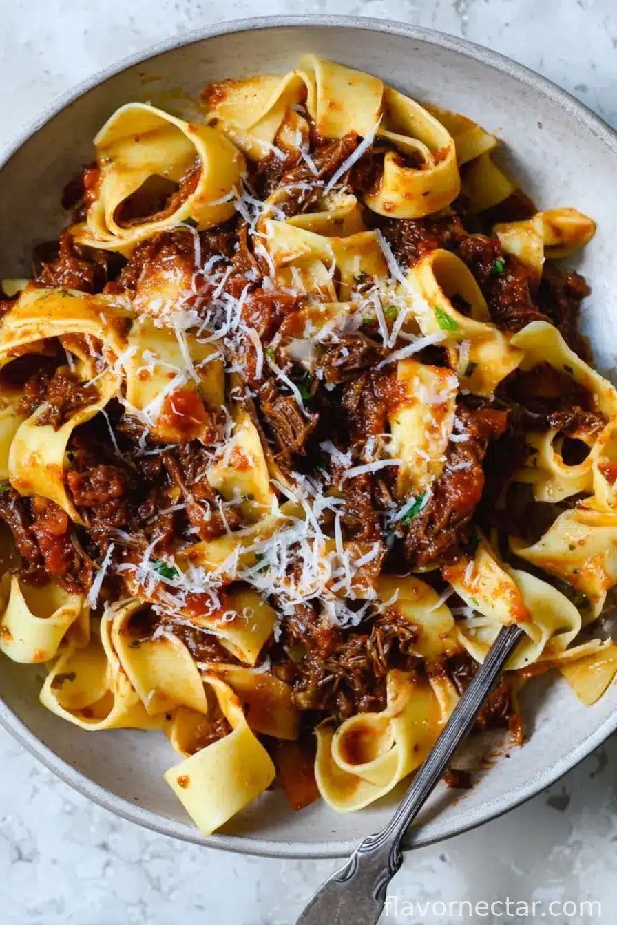 Slow Cooked Beef Shin Ragù