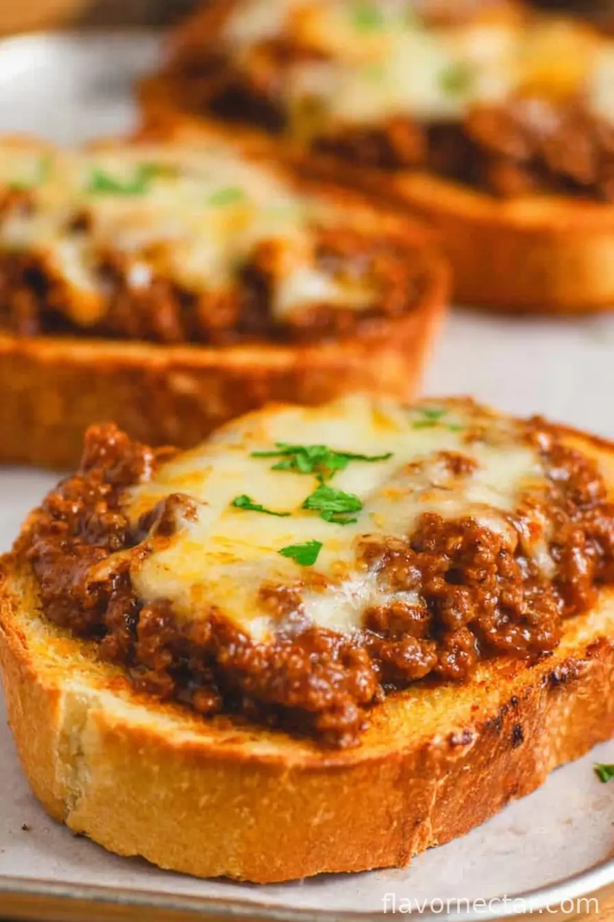 Texas Toast Sloppy Joes